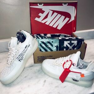 Off White x Nike Air Force 1 OG “Ghosting” UA